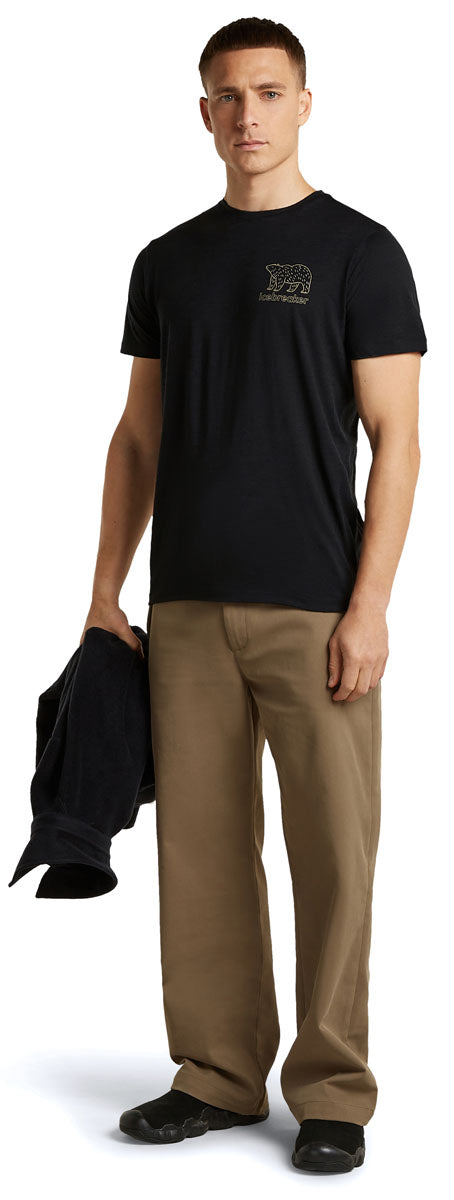 150 Tech Lite Forest Footsteps Meriono Wool T-Shirt - Men's