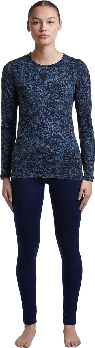 200 Oasis Moss Bloom AOP Long Sleeve Baselayer - Women's