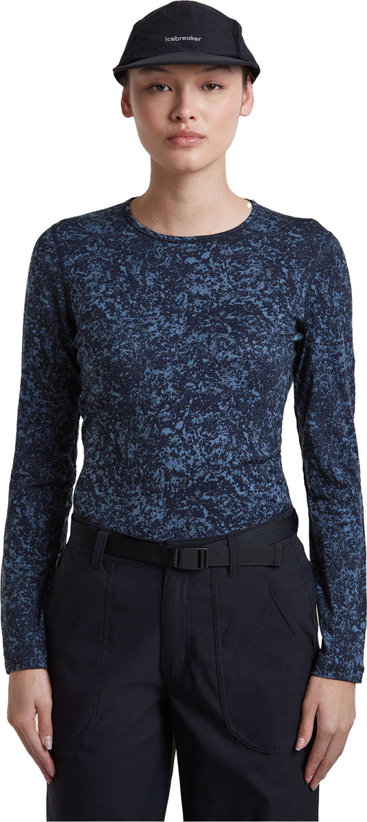 200 Oasis Moss Bloom AOP Long Sleeve Baselayer - Women's