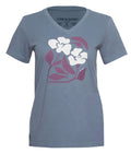 Abstract Flowers T-Shirt - Women's