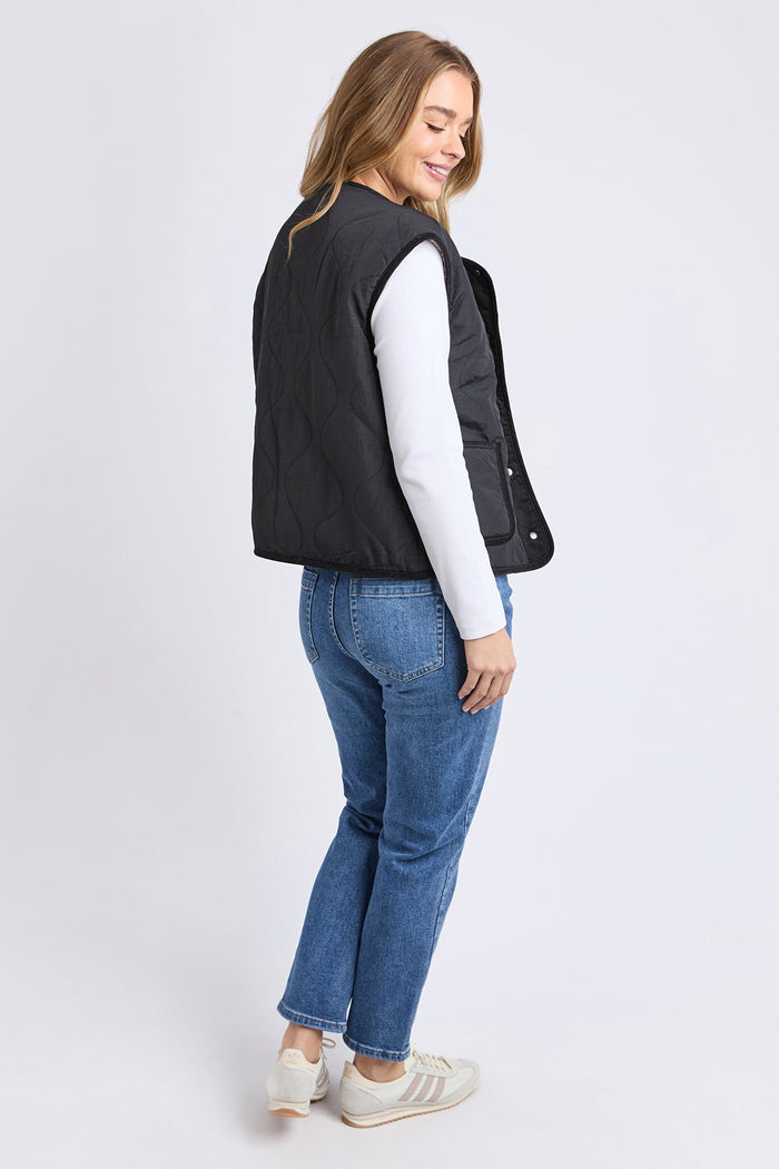 Alberta Vest Black
