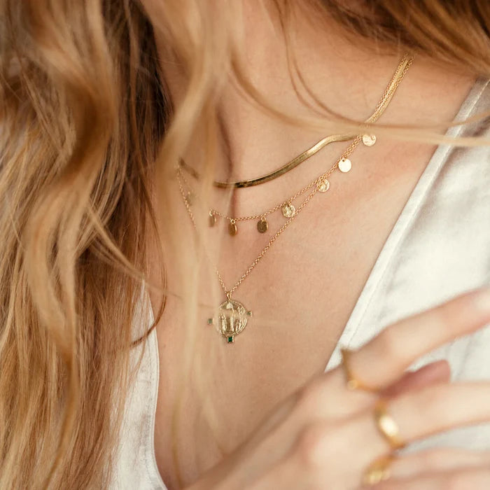 Alceste Necklace in Gold