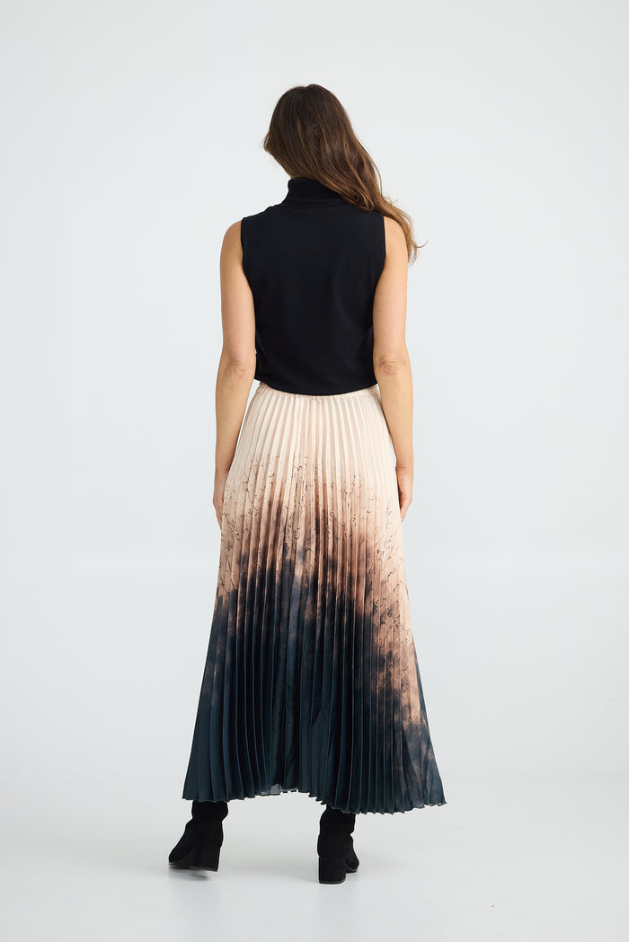 Alias Pleated Skirt | Calligraphy