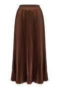 Alias Pleated Skirt | Chocolate