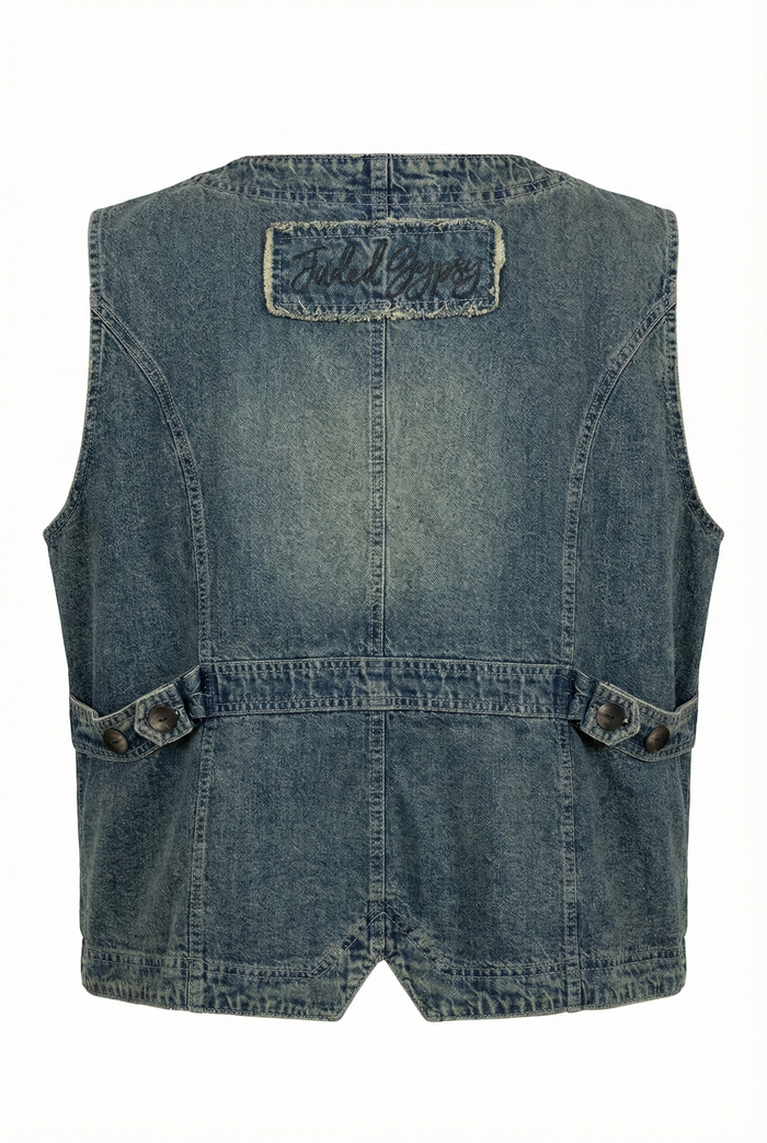 Alluring Dreams Vest | Chambray