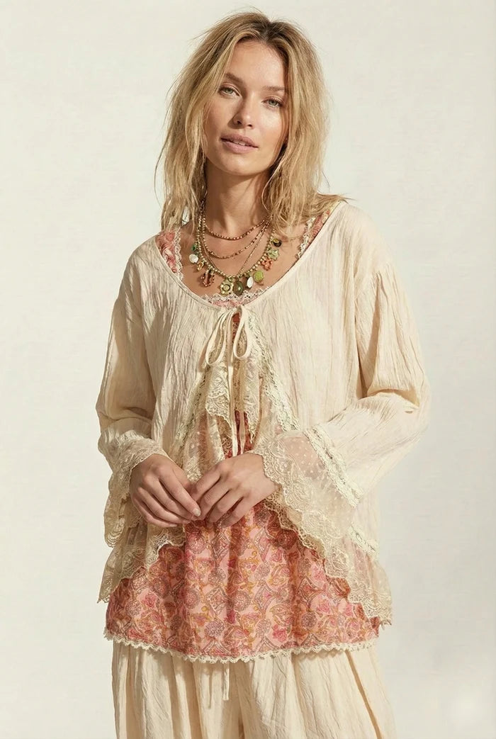 Alluring Romance Jacket | Oatmeal