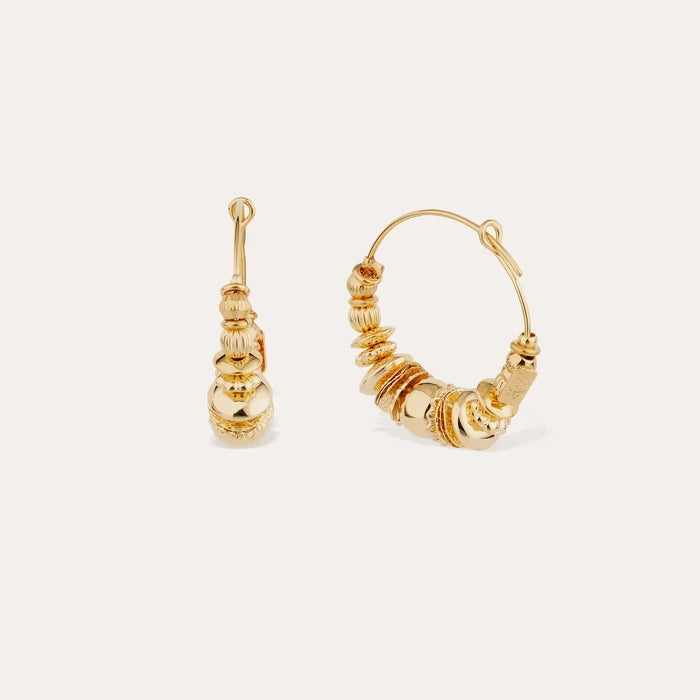 Aloha Mini Hoop Earrings