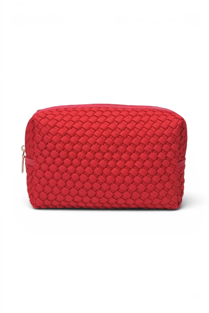 Altitude Laced Cosmetic & Travel Organiser Pouch | Red