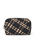 Altitude Woven Neoprene Cosmetic & Travel Organiser Pouch | Black Nude