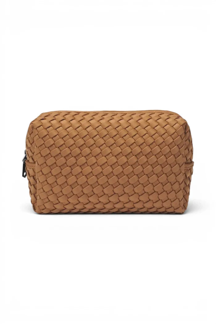 Altitude Woven Neoprene Cosmetic & Travel Organiser Pouch | Sand