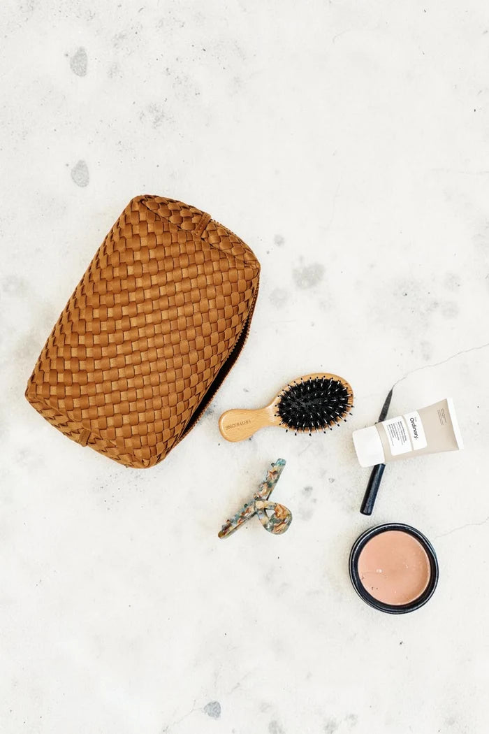 Altitude Woven Neoprene Cosmetic & Travel Organiser Pouch | Sand