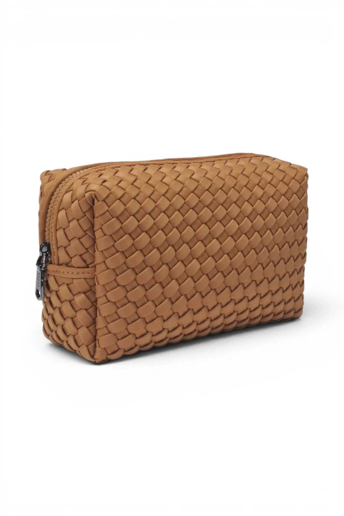 Altitude Woven Neoprene Cosmetic & Travel Organiser Pouch | Sand