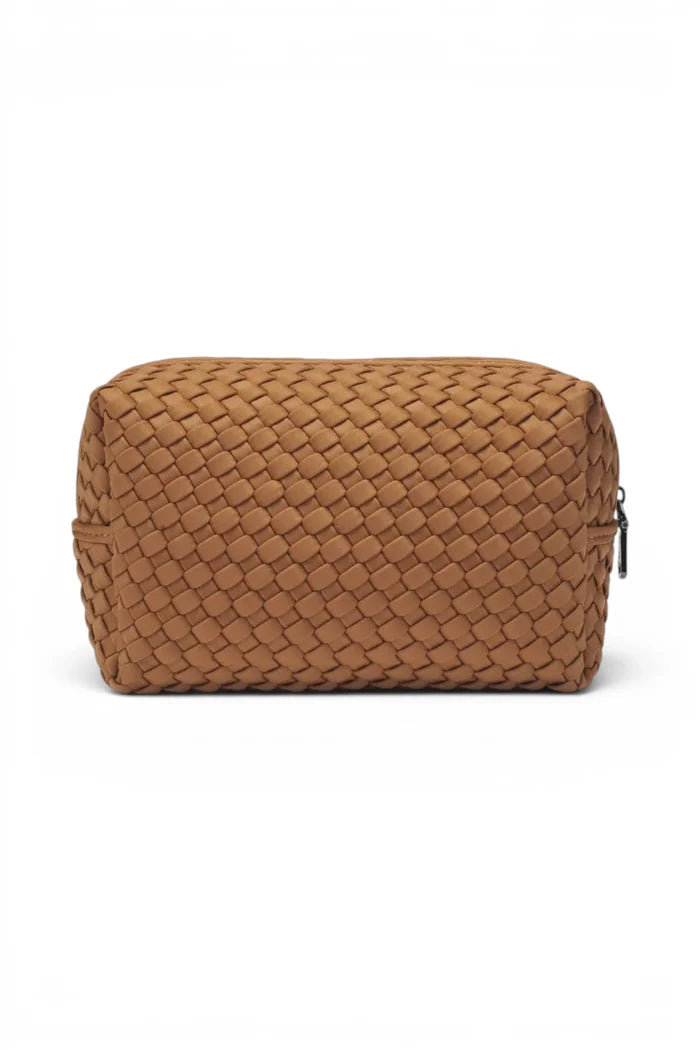 Altitude Woven Neoprene Cosmetic & Travel Organiser Pouch | Sand