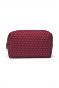 Altitude Woven Neoprene Cosmetic & Travel Organiser Pouch | Wine
