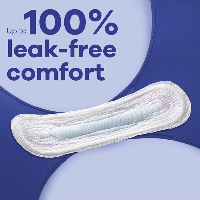 Always Ultra Thin Pads Without Wings, Size 2, Long Super Absorbency, 40 CT