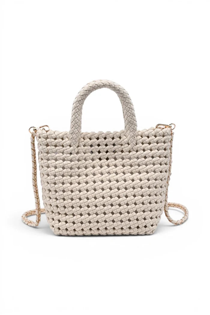 Ambrosia Small Tote | Cream