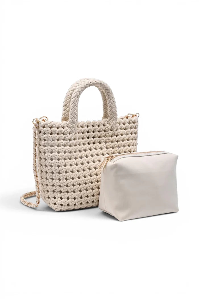 Ambrosia Small Tote | Cream