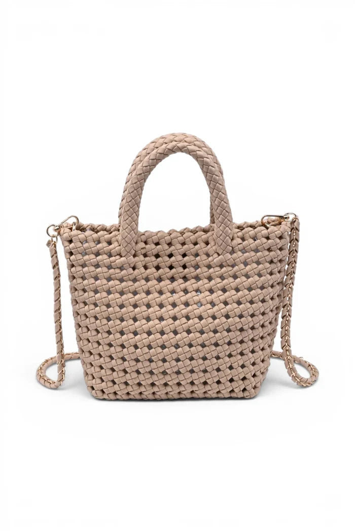 Ambrosia Small Tote | Nude