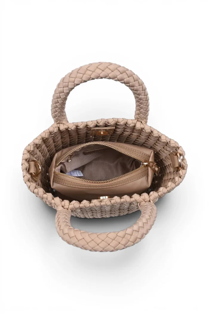 Ambrosia Small Tote | Nude