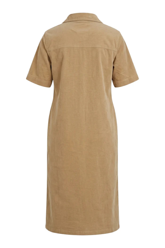 Amici Cord Dress | Wheat