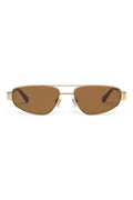 Anais Sunglasses | Titanium Gold Toffee