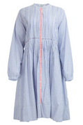Arabesque Dress in Royal Blue Stripe
