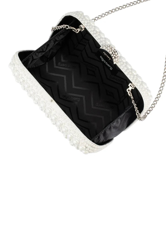 Ari Hotfix Clutch | White