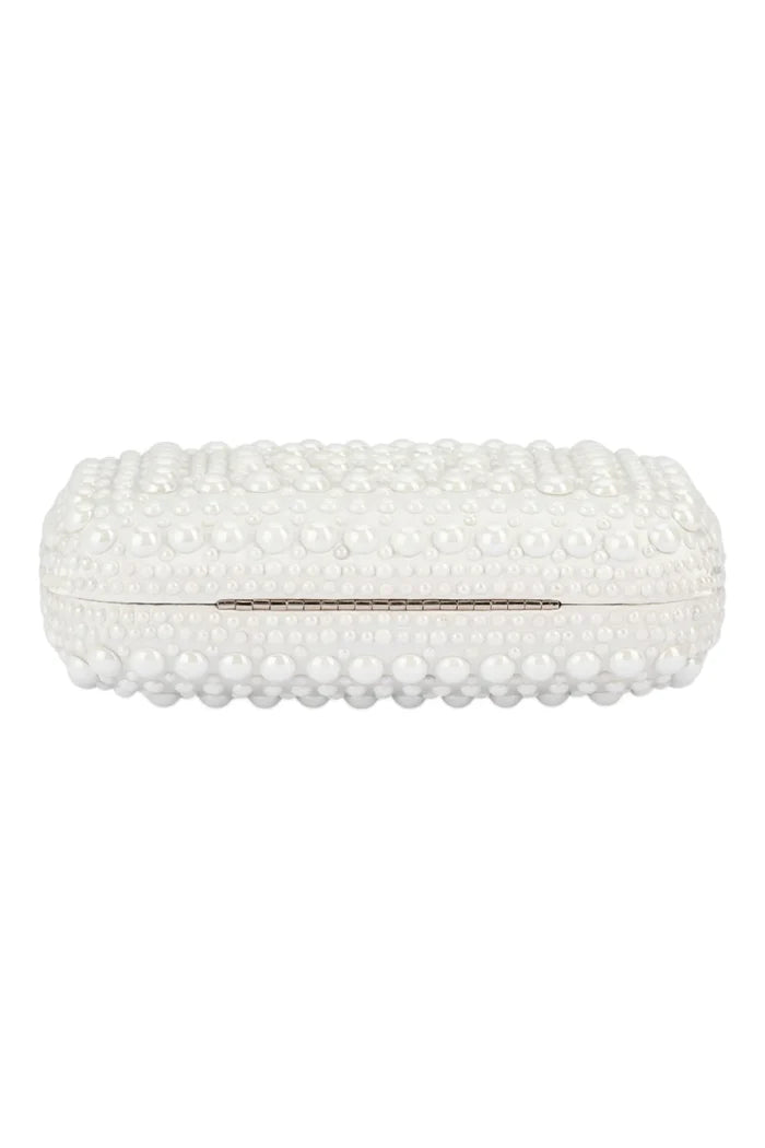 Ari Hotfix Clutch | White