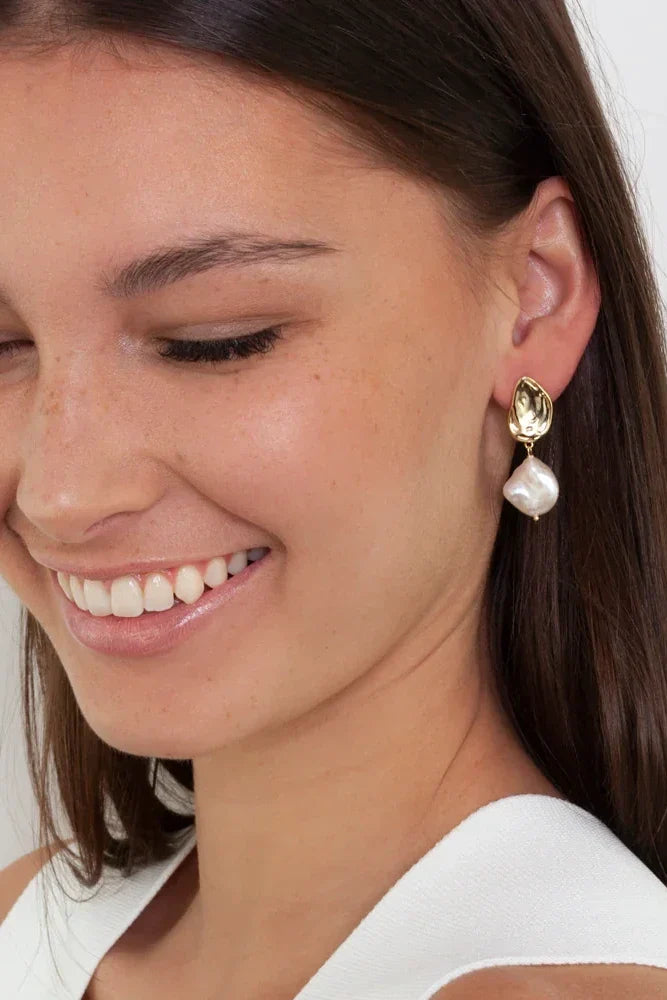 Atlantic Earrings | Gold