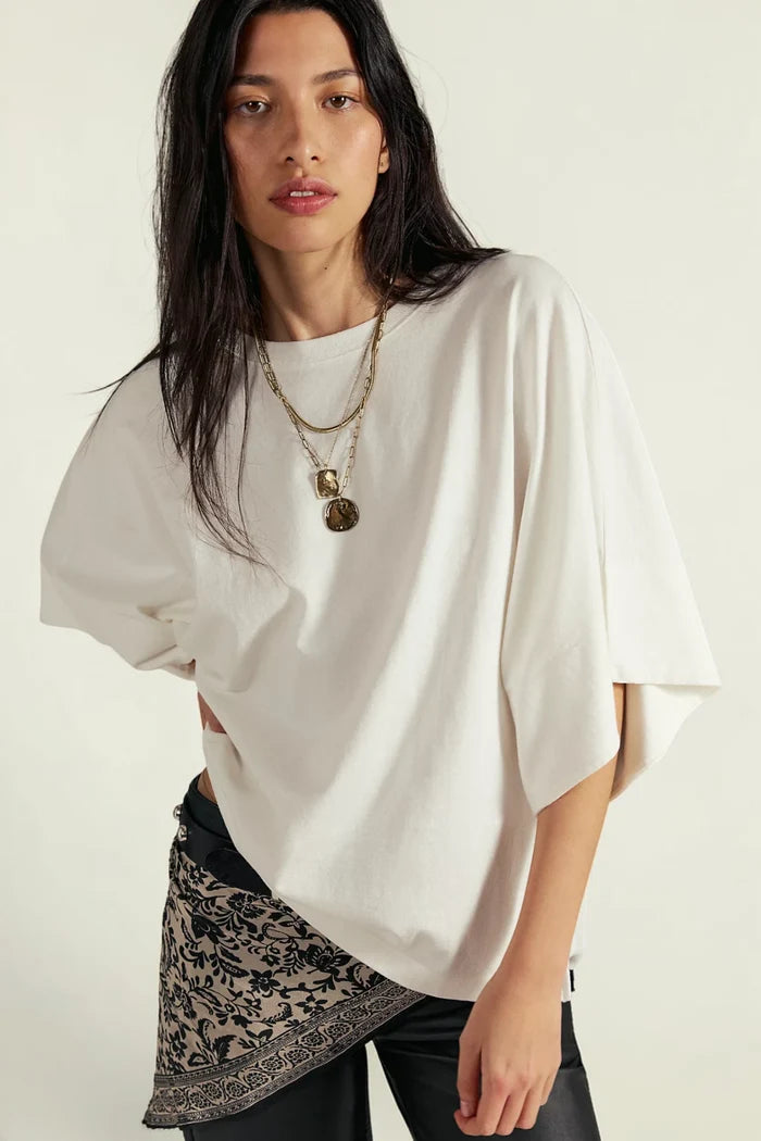 Atlas Dolam Tee | Clean Ivory
