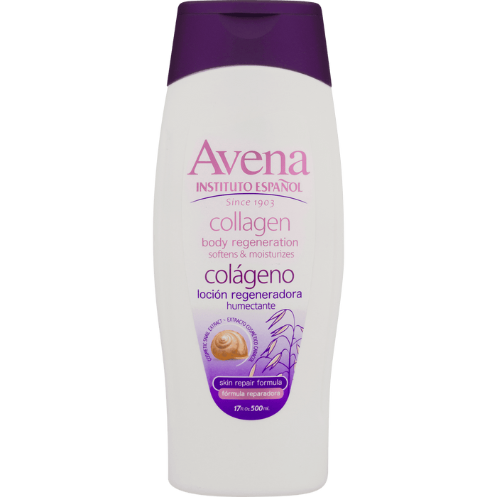 AVENA Collagen Hand & Body Lotion, Softens and Moisturizes, 17 fl. oz.