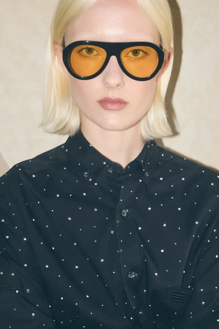 Avena Sunglasses | Black/Yellow