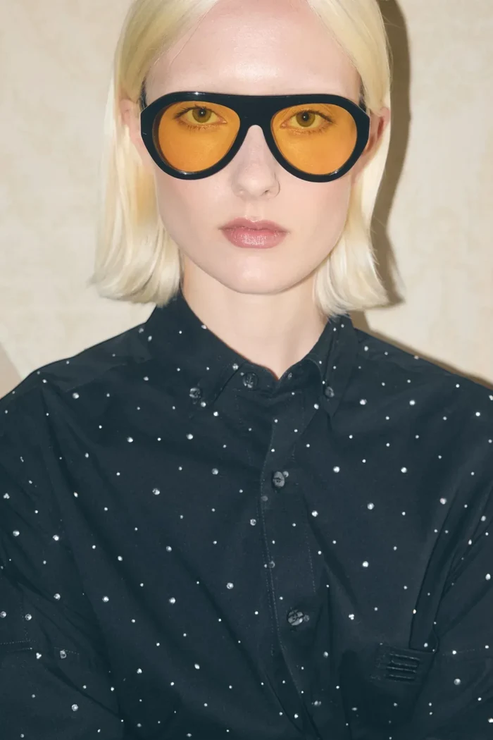 Avena Sunglasses | Black/Yellow