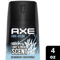 Axe Cool Ocean Long Lasting Men's Antiperspirant Deodorant Spray, Light and Fresh, 4 oz