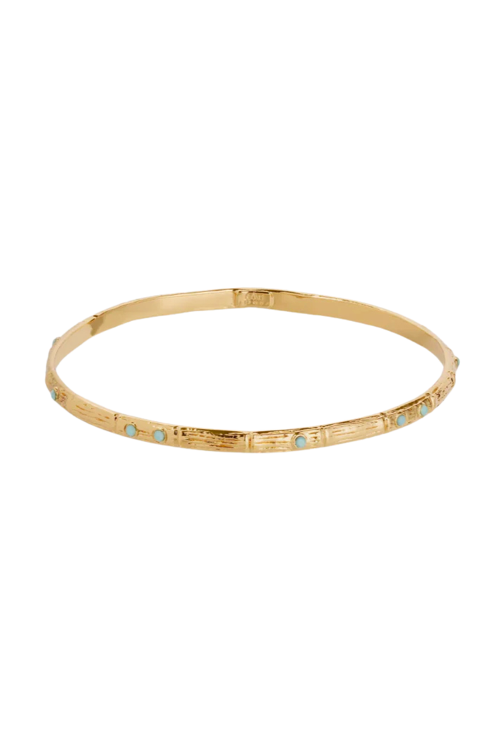Bambini Strass Bangle | Turquoise