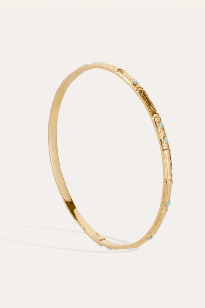 Bambini Strass Bangle | Turquoise