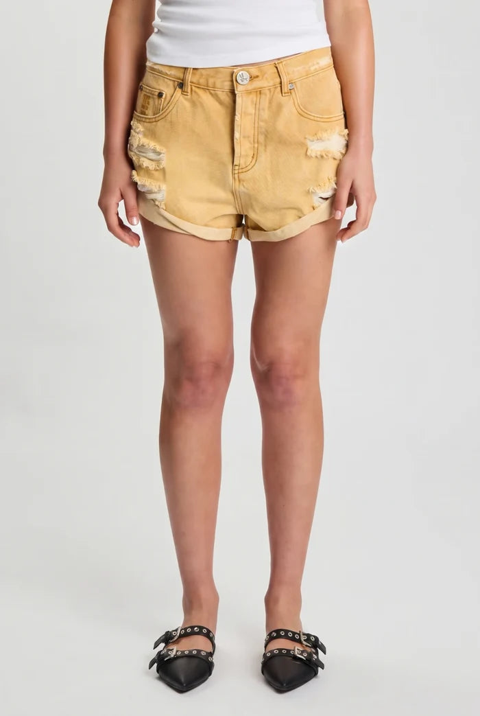 Bandits Low Waist Denim Shorts | Sunfade