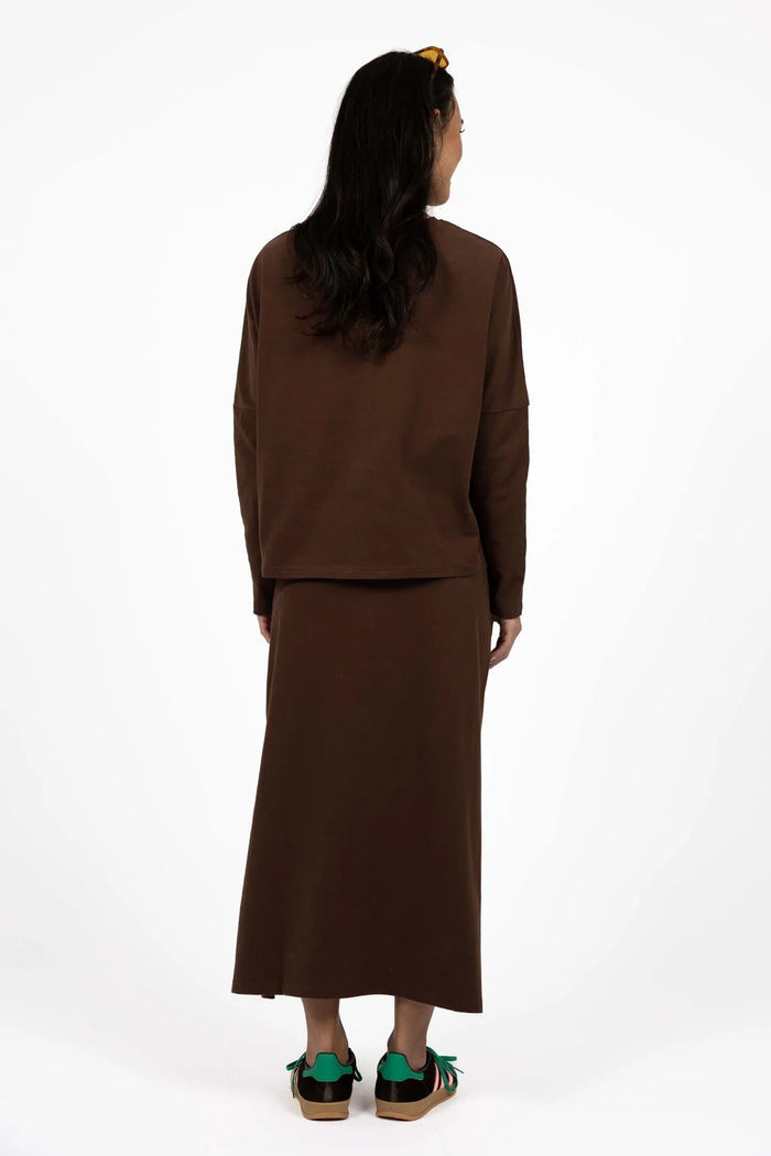 Banter Skirt | Chocolate