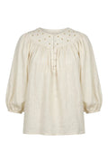 Baroque Blouse | Cream