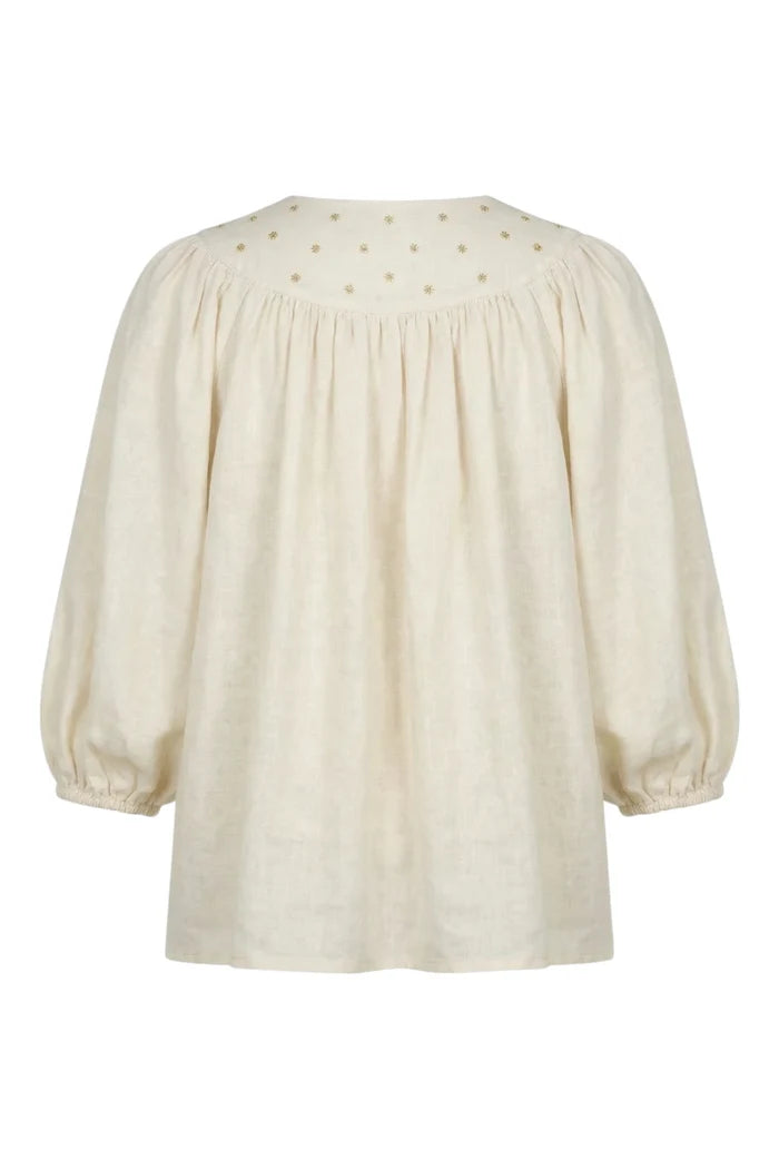 Baroque Blouse | Cream
