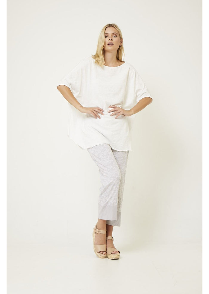 Batwing Top - Available in White or Black