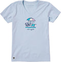 Beach Umbrella T-Shirt - Women's