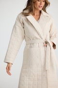 Bedford Longline Puffer | Natural