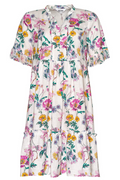 Bejewelled Dress | White Multi