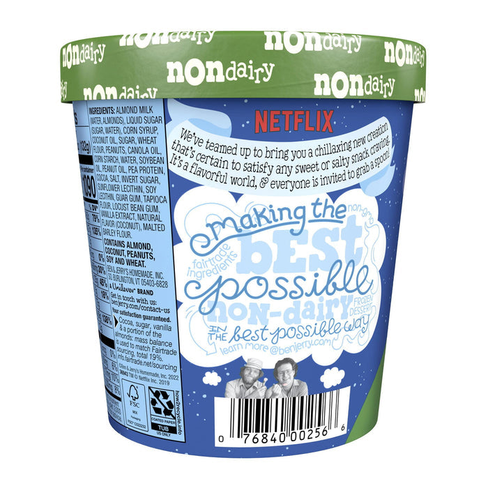 Ben & Jerry's Netflix and Chill Non-Dairy Peanut Butter Frozen Dessert, 16 oz