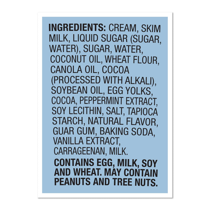 Ben & Jerry's top Thick Mint Ice Cream, 16 oz