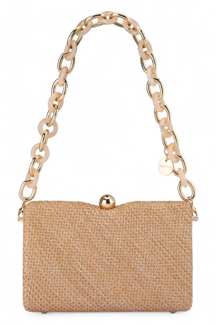 Birdie Textural Handbag | Natural