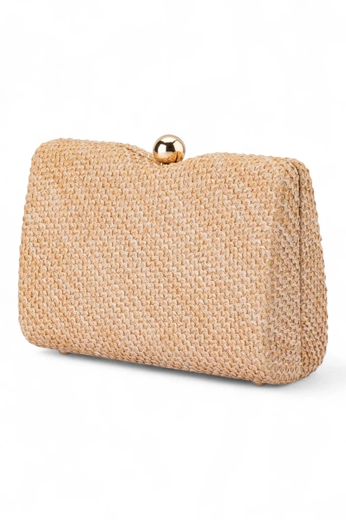 Birdie Textural Handbag | Natural