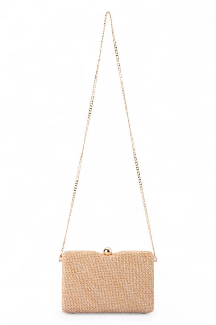 Birdie Textural Handbag | Natural