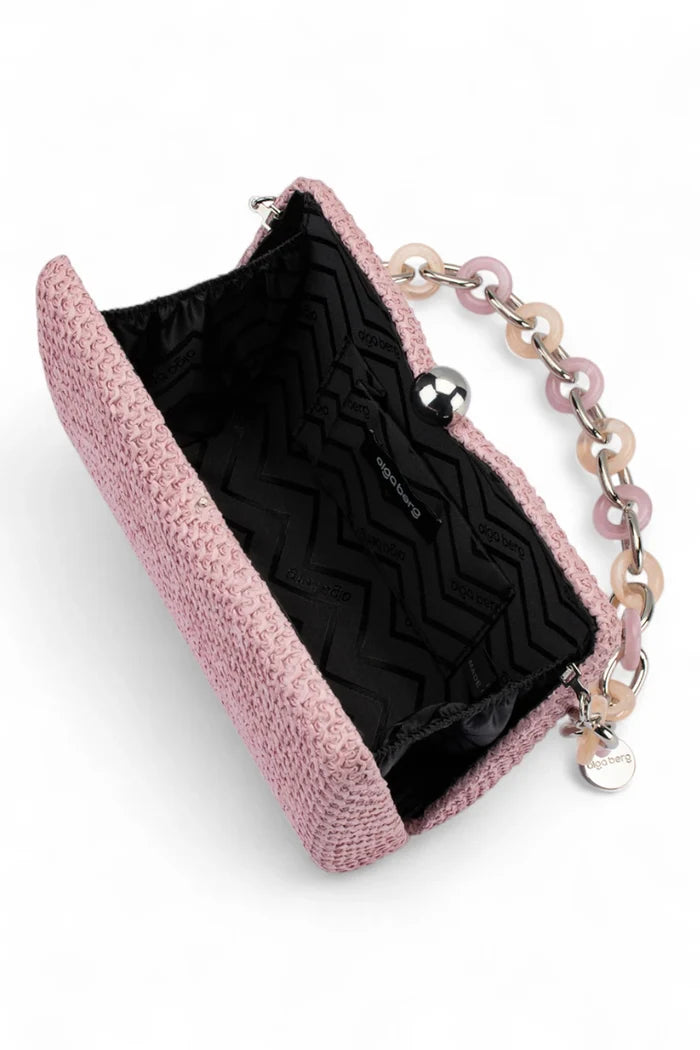 Birdie Textural Handbag | Pink